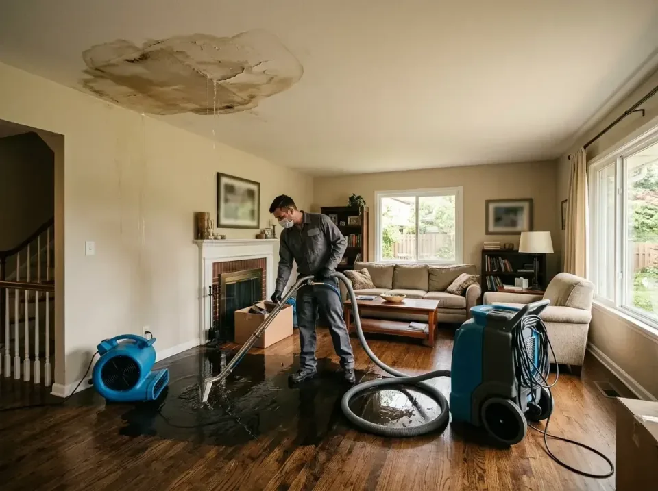 attic-pipe-burst-ceiling-drip-008 — frequently asked questions, Water Damage Restoration & Carpet Care in Belgium, WI